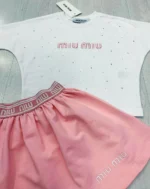 Детски комплект за момиче MM с пола - Image 2