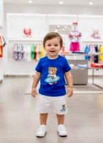 Комплект за бебе 
 MSNO с къси панталони