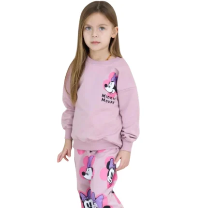 Комплект за момиче с дълъг ръкав Minnie Mouse
