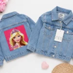 Детско дънково яке Barbie