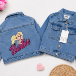 Детско дънково яке Barbie