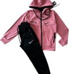 Спортен екип за момиче с дълъг ръкав NK