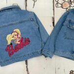 Детско дънково яке Barbie