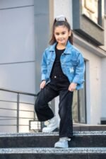 Детско дънково яке Minnie mouse - Image 4