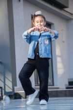 Детско дънково яке Minnie mouse - Image 2