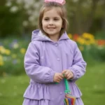 Детско яке за момичета пролет-есен