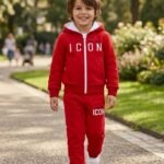 Спортен екип за момче с дълъг ръкав DS