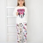 Комплект за момиче с дълъг ръкав Minnie Mouse