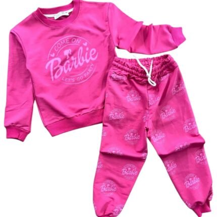 Комплект за момиче с дълъг ръкав Barbie
