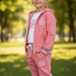 Ватиран екип за момиче с дълъг ръкав LOW