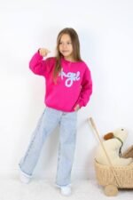 Ватиран комплект с дълъг ръкав за момиче