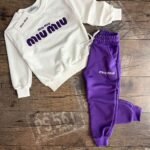 Комплект с дълъг ръкав за момичета MM