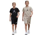 Комплект с къс ръкав и шапка за момче JRD - Image 3