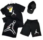 Комплект с къс ръкав и шапка за момче JRD - Image 2