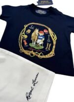 Комплект за бебе PLR с къси панталони - Image 3