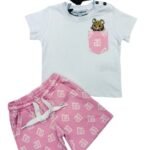 Комплект за бебе  DC GB с къси панталони