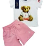Комплект за бебе 
 PLR с къси панталони