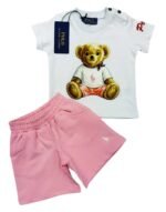 Комплект за бебе 
 PLR с къси панталони