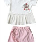 Комплект за момиче с пола