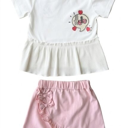 Комплект за момиче с пола